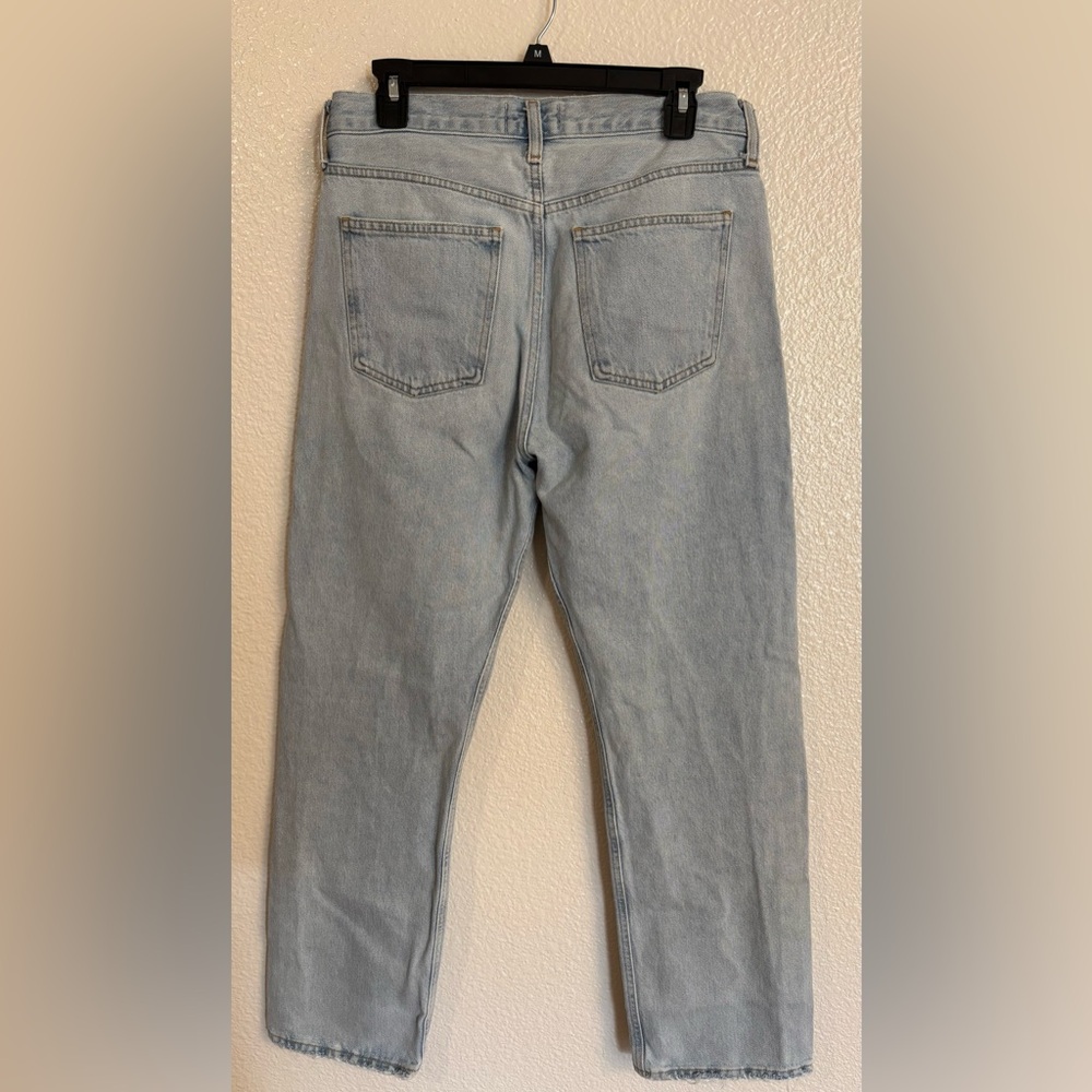 AGOLDE 100% Organic Cotton Mia Jeans in Scene - Picture 4 of 8